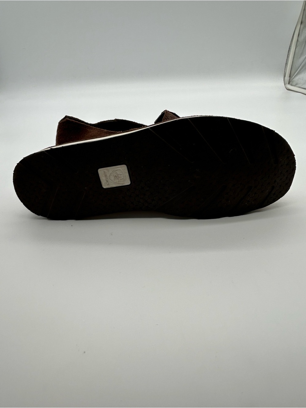 Ariat Brown Embossed Slip-On Casual Shoe - Women’s 9 - Picture 5 of 5